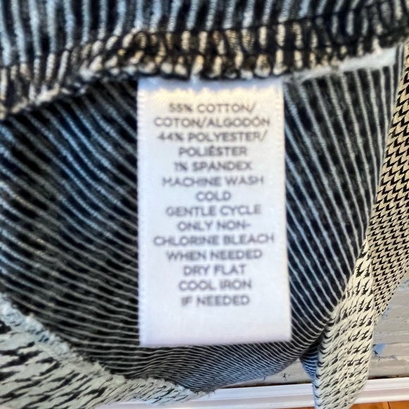 Loft Herringbone Casual Knit Dress, Size 4 - Picture 4 of 4